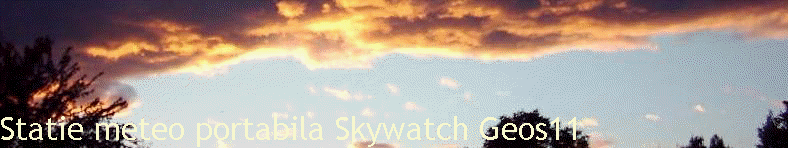 Statie meteo portabila Skywatch Geos11