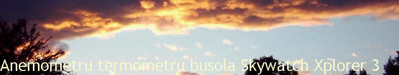 Anemometru termometru busola Skywatch Xplorer 3